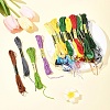 7 Sets 7 Colors Cotton Crochet Threads OCOR-FS0001-02A-8