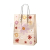 Rectangle with Sunflower Pattern Paper Gift Bags CARB-L012-01D-2
