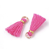 Polycotton(Polyester Cotton) Tassel Pendant Decorations FIND-S281-19-2