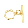 Brass Toggle Clasps KK-A223-07G-1