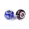 Mixed Styles Handmade Lampwork Glass European Beads X-LPDL-L002-M-2