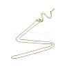 304 Stainless Steel Cable Chains Necklace for Men Women X-NJEW-N050-A03-G12-3