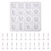 1Pc DIY Silicone Molds AJEW-TA0001-95-2