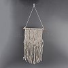 Cotton Cord Macrame Woven Wall Hanging HJEW-C010-14-3