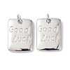 Eco-Friendly Brass Pendants KK-C221-03P-1