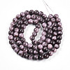 Baking Paint Glass Beads Strands DGLA-N003-10mm-C09-3