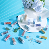 95g 19 colors 11/0 Two Cut Round Hole Glass Seed Beads SEED-SC0001-24-4
