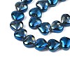 Electroplate Glass Beads Strands EGLA-S188-14-C04-3
