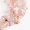 Natural Cherry Blossom Agate Chips Beads Strands G-D0002-A15-3