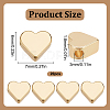 20Pcs Brass Beads KK-LP0001-01-2