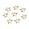 Brass Linking Rings KK-F831-006A-G-RS-1