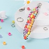 1 Box 13 Colors 325Pcs Plastic Barrel Beads DIY-LS0003-02-6