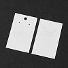 Paper Earring Display Card X-JPC043Y-01-2