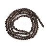 Natural Smoky Quartz Beads Strands X-G-P553-G05-01-3