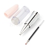 Lipstick Shape Empty Tube Black Ink Ballpoint Pens DIY-H123-A04-4