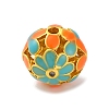 Handmade Cloisonne Beads KK-U042-13B-02-1