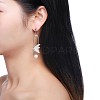 925 Sterling Silver Dangle Stud Earrings EJEW-BB33923-A-3