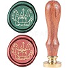 Wax Seal Stamp Set AJEW-WH0208-580-1