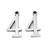 Tarnish Resistant 201 Stainless Steel Charms STAS-R108-04-1