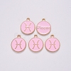 Alloy Enamel Pendants LS-ENAM-S124-01B-09H-2