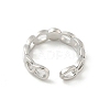Brass Cup Peg Open Cuff Ring Settings LS-KK-G518-02P-03-3