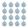 Platinum Plated Alloy Enamel Charms LS-ENAM-S118-04D-P-2