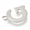 Non-Tarnish 201 Stainless Steel Charms STAS-C021-06P-G-3