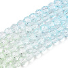 Transparent Glass Beads Strands GLAA-E036-07X-2