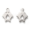 201 Stainless Steel Charms STAS-B001-48P-2
