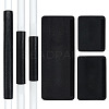 3 Pairs 3 Styles PU Leather Door Knob Cover FIND-MA0001-21B-1