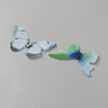 3D Butterfly Organza Rinestone Face Eye Stickers MRMJ-WH0008-44D-2