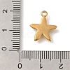 Ocean Theme 304 Stainless Steel Pendants STAS-Z092-06G-03-3