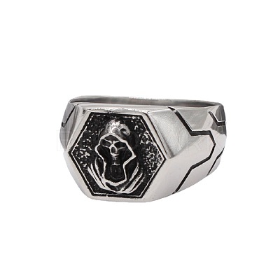 316L Surgical Stainless Steel Finger Rings for Men FS-WG2869D-01-1
