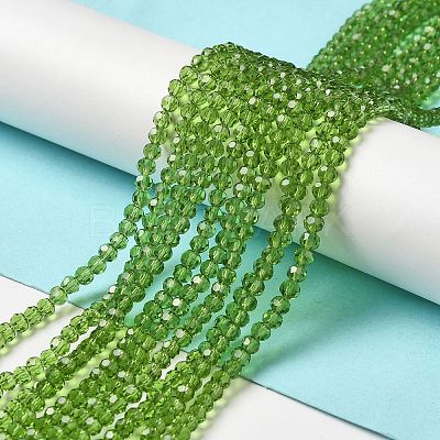 Transparent Glass Beads EGLA-A035-T4mm-D11-1