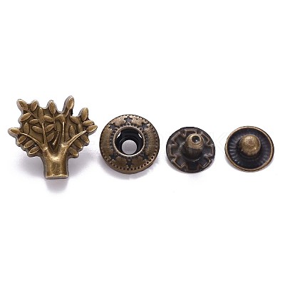 Brass Snap Buttons LS-SNAP-S012-011-RS-1