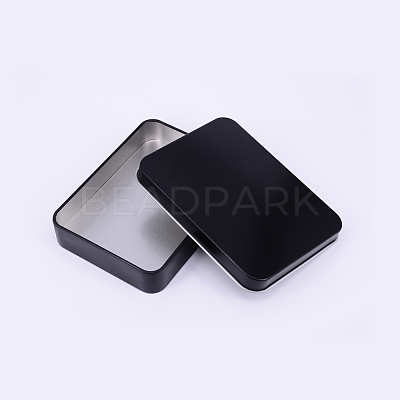 Tinplate Storage Box CON-WH0073-34-1