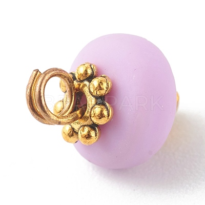 Handmade Polymer Clay Charms PALLOY-JF00747-1