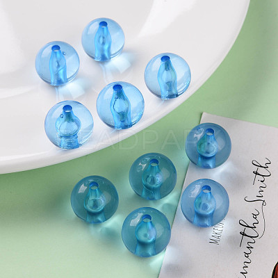 Transparent Acrylic Beads MACR-S370-A16mm-758-1