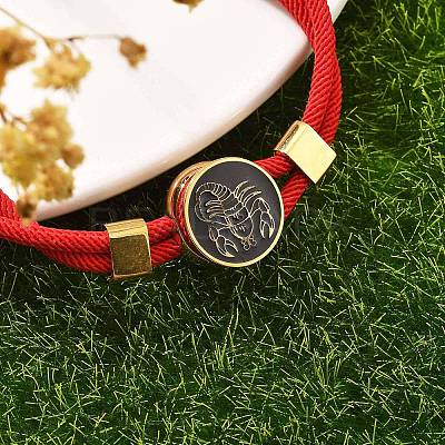 Constellation Nylon Cords Multi-strand Bracelets BJEW-U016-01B-02-1