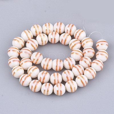 Electroplate Glass Beads Strands EGLA-S177-06A-M-1