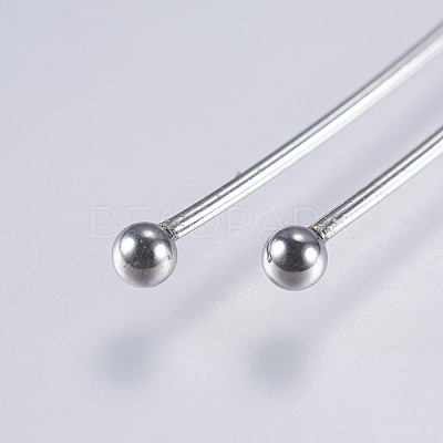 Tarnish Resistant 304 Stainless Steel Ball Head Pins LS-X-STAS-F146-02P-40mm-1