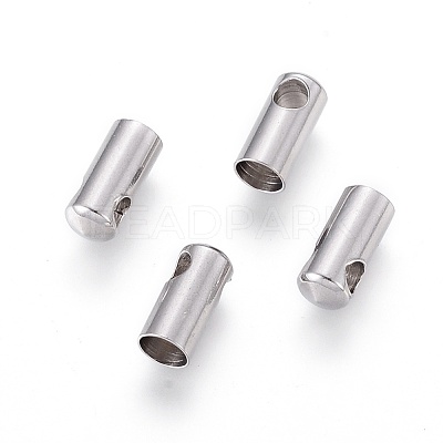 Tarnish Resistant 304 Stainless Steel Cord Ends STAS-K190-01F-P-1