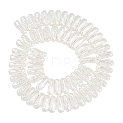 Electroplated Glass Pearl Beads Strands GL-CBA64F3-01A-1