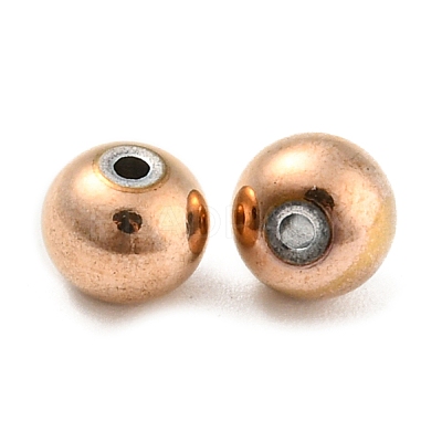 Ion Plating(IP) 304 Stainless Steel Spacer Beads STAS-L187-6mm-09RG-1