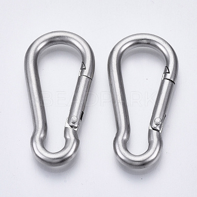 Tarnish Resistant 304 Stainless Steel Rock Climbing Carabiners X-STAS-N087-24A-01-1