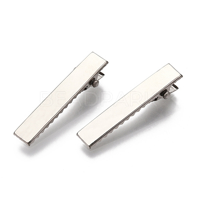 Iron Flat Alligator Hair Clip Findings X-IFIN-S286-34mm-1