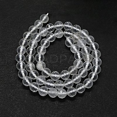 Natural Quartz Crystal Beads Strands G-G927-25-1