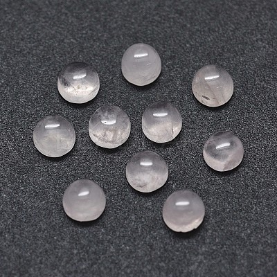 Natural Rose Quartz Cabochons X-G-O175-23-06-1