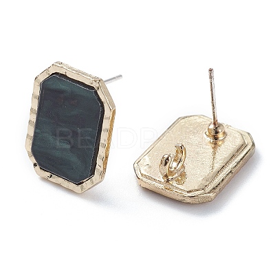 (Defective Closeout Sale) Alloy Stud Earring Findings LS-PALLOY-XCP0001-72B-1