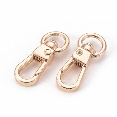 Alloy Swivel Clasps PALLOY-WH0070-29G-1